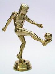 Sportfigur Fussball Volley 12,5 cm gold - 34178-n.jpg