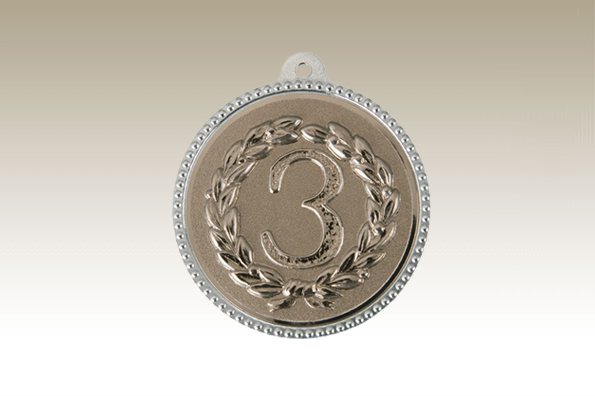 Medaille Zahlen 0011 Bronze 