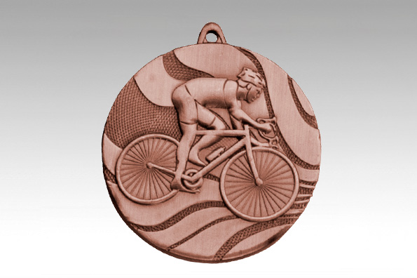 Medaille Fahrrad 5350 Bronze 