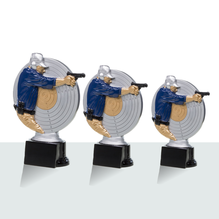Resinpokal Schützen Pistole Serie 
