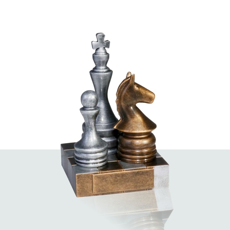 Resinfigur Schach 15,0 cm 