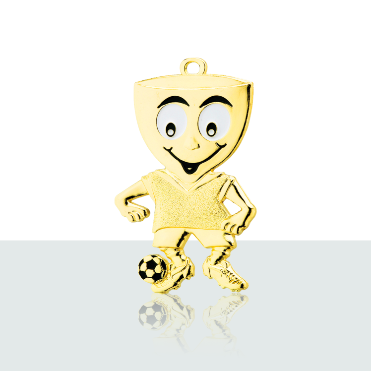 Fussballmedaille 7011 Gold 