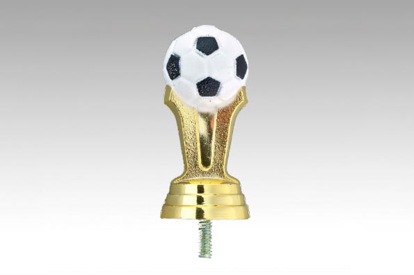 Sportfigur Fußball bunt 7,7 cm 