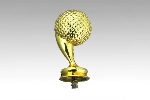 Sportfigur Golf Gold 6,5 cm 