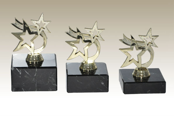 Auszeichnung Dancing Star aus Kunststoff (gold) 