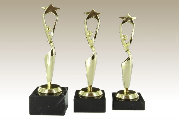 Auszeichnung Starlight aus Kunststoff (gold) 