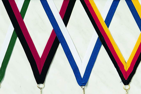 Halsbänder breit 22mm für Medaillen 