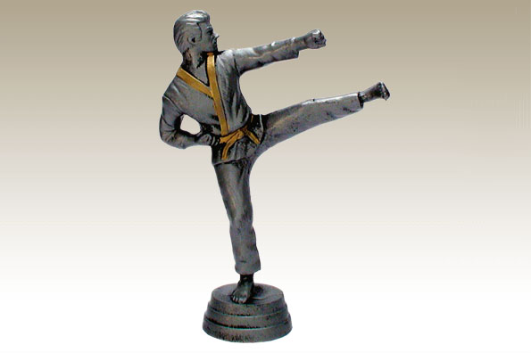 Sportfigur Karate Herren 12,4 cm resin 