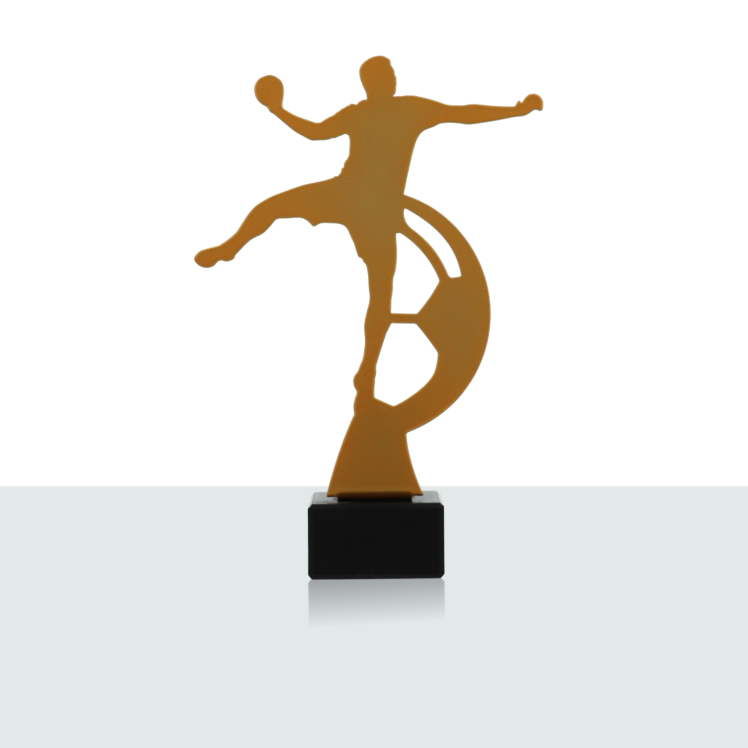 Metallstatue Handball 21,0 cm 