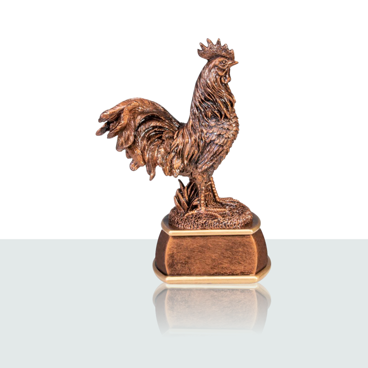 Resinfigur Hahn 22,0 cm 
