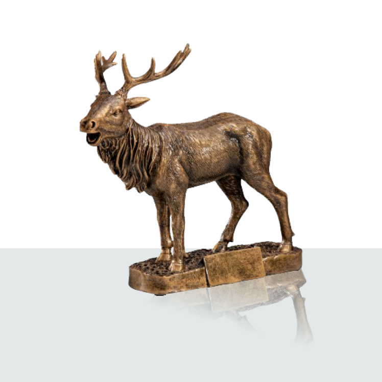 Resinfigur Hirsch 20,5 cm 