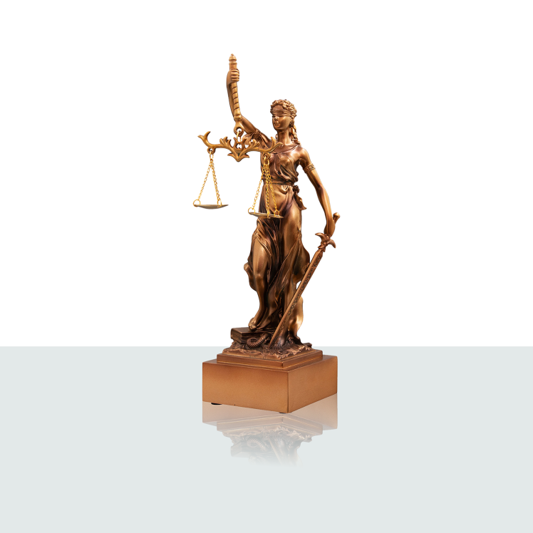 Resinfigur Justitia 25,5 cm 