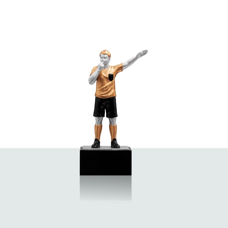 Resinfigur Schiedsrichter 
