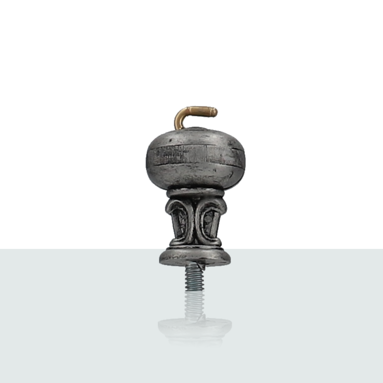 Sportfigur Curling 5 cm resin 