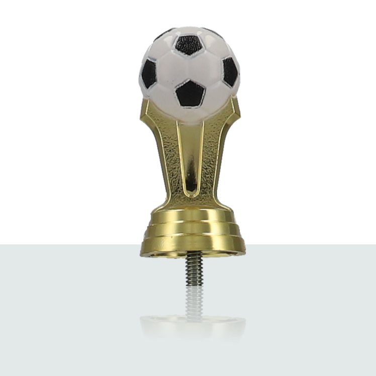 Sportfigur Fußball bunt 7,7 cm 