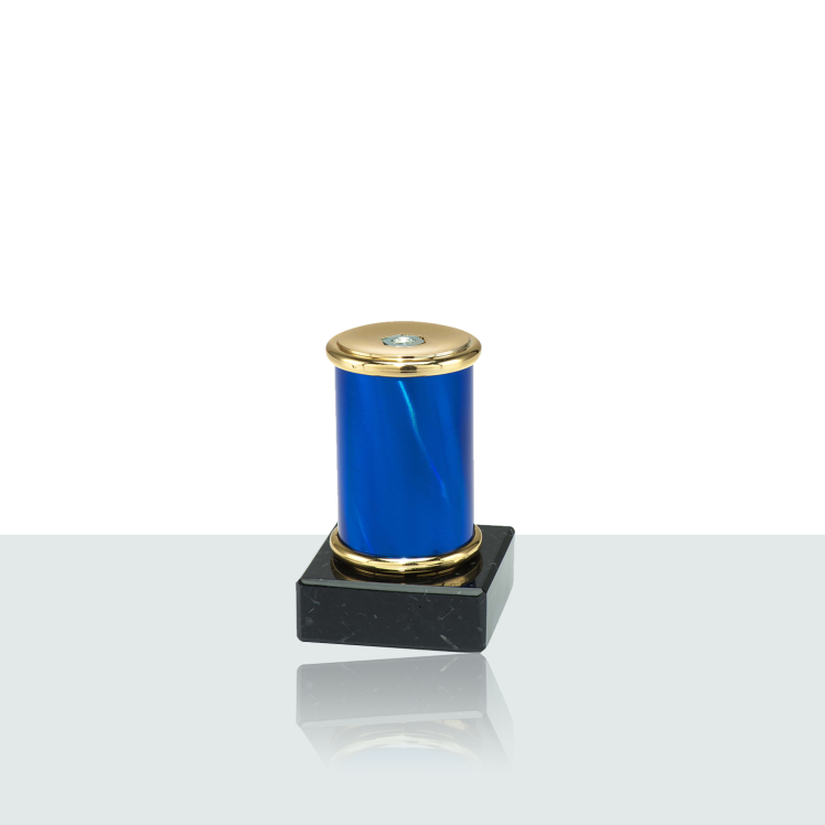 Sockel blau 8,5 cm 