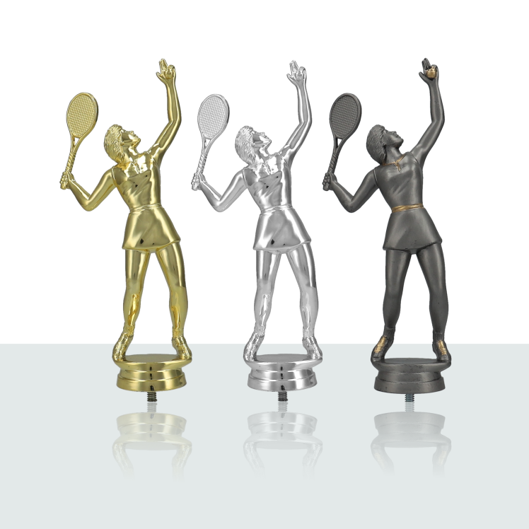 Sportfigur Serie Damen Tennis 20,9 cm 